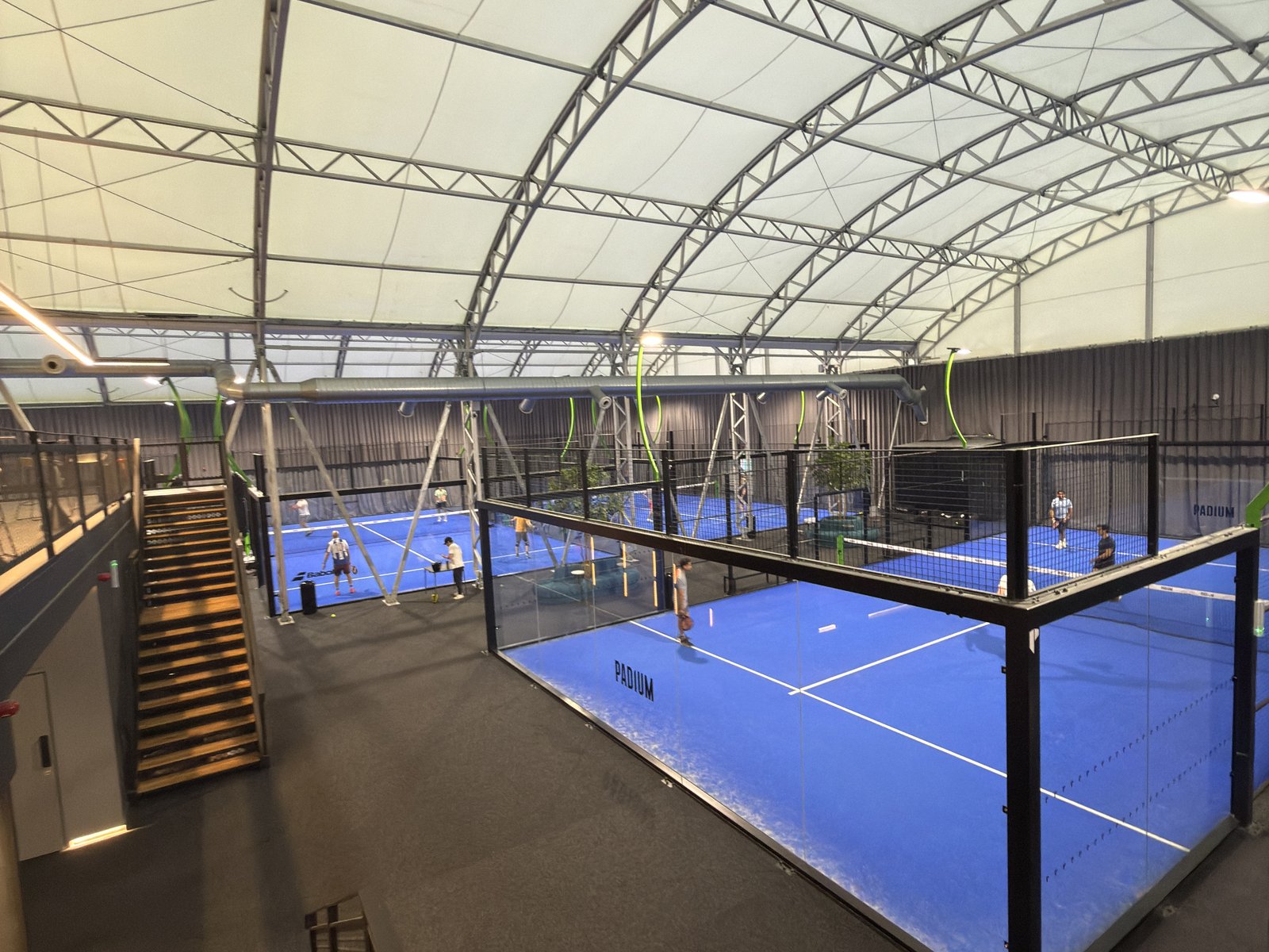 Indoor and covered