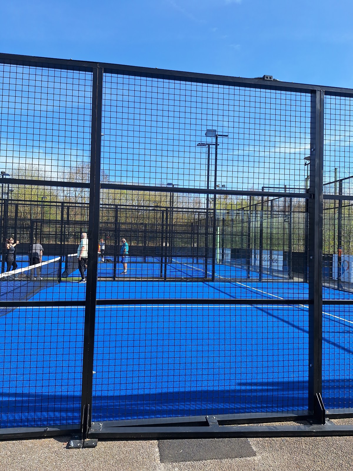 This is Padel Dronfield, North East Derbyshire